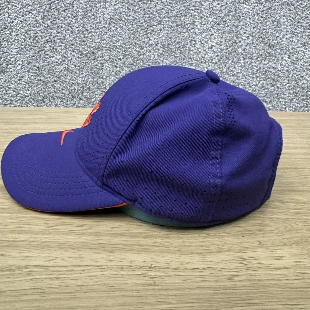 Clemson Tigers Hat Cap Strap Back Purple Legacy91‎ Nike On Field Youth Sideline